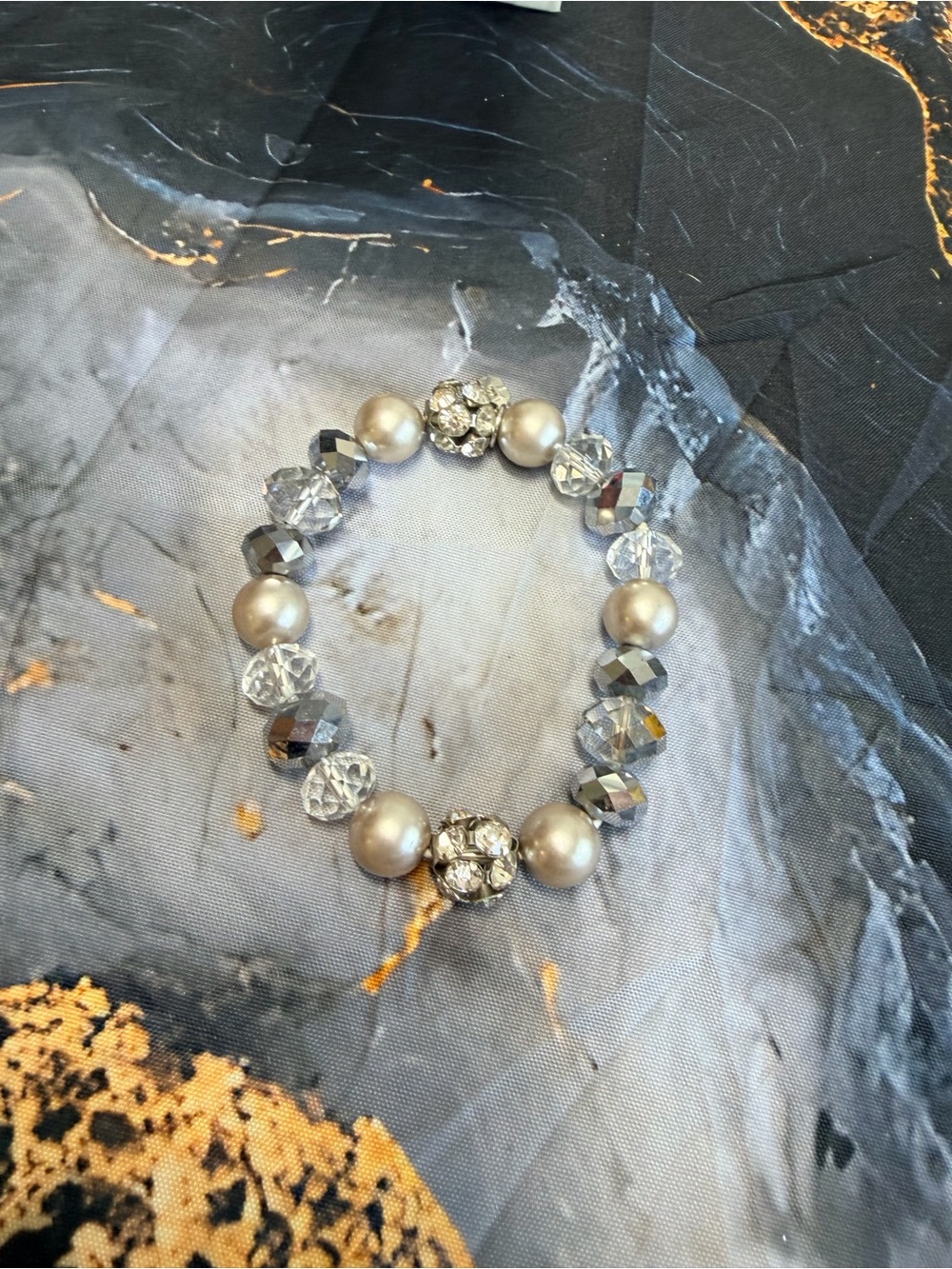 Vintage Monet bracelet stretch